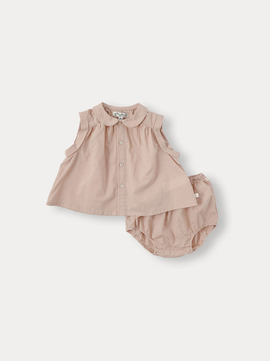 Demure Blouse Set